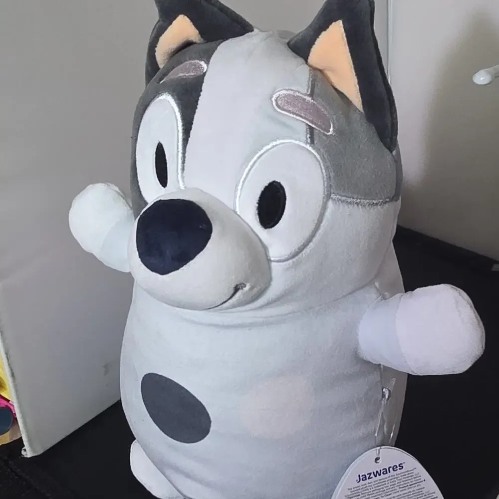 Jazwares Bluey Muffin HugMees Squishmallows Plush Stuffed Toy 6-14